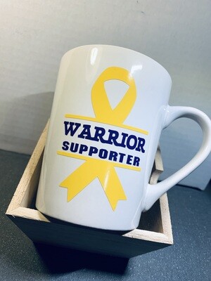 Personalized Warrior Supporter Mug