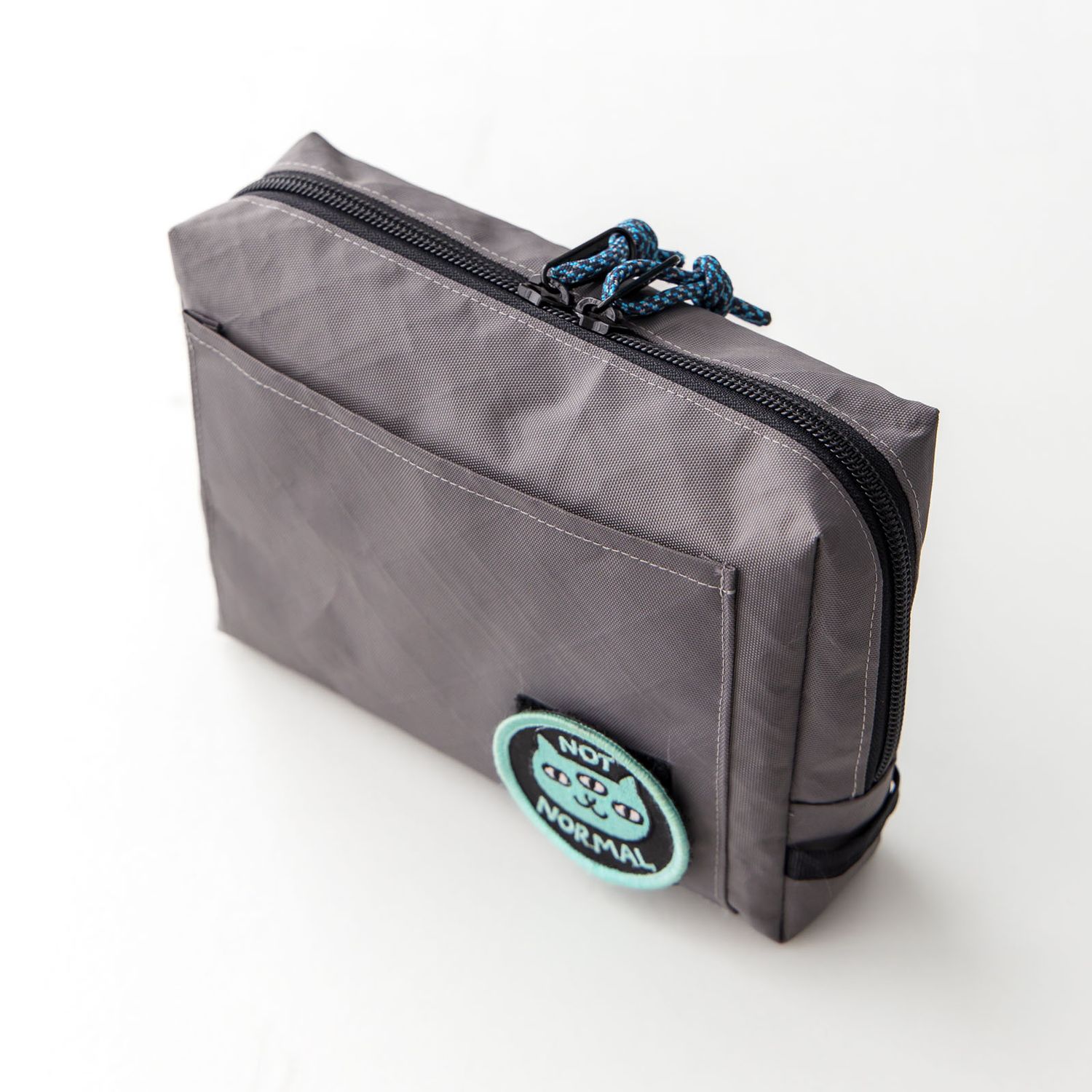 Grey box pouch for everyday carry and travel