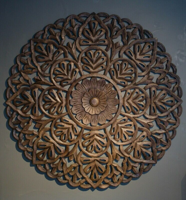 Handcarved Large Wooden Wall Art