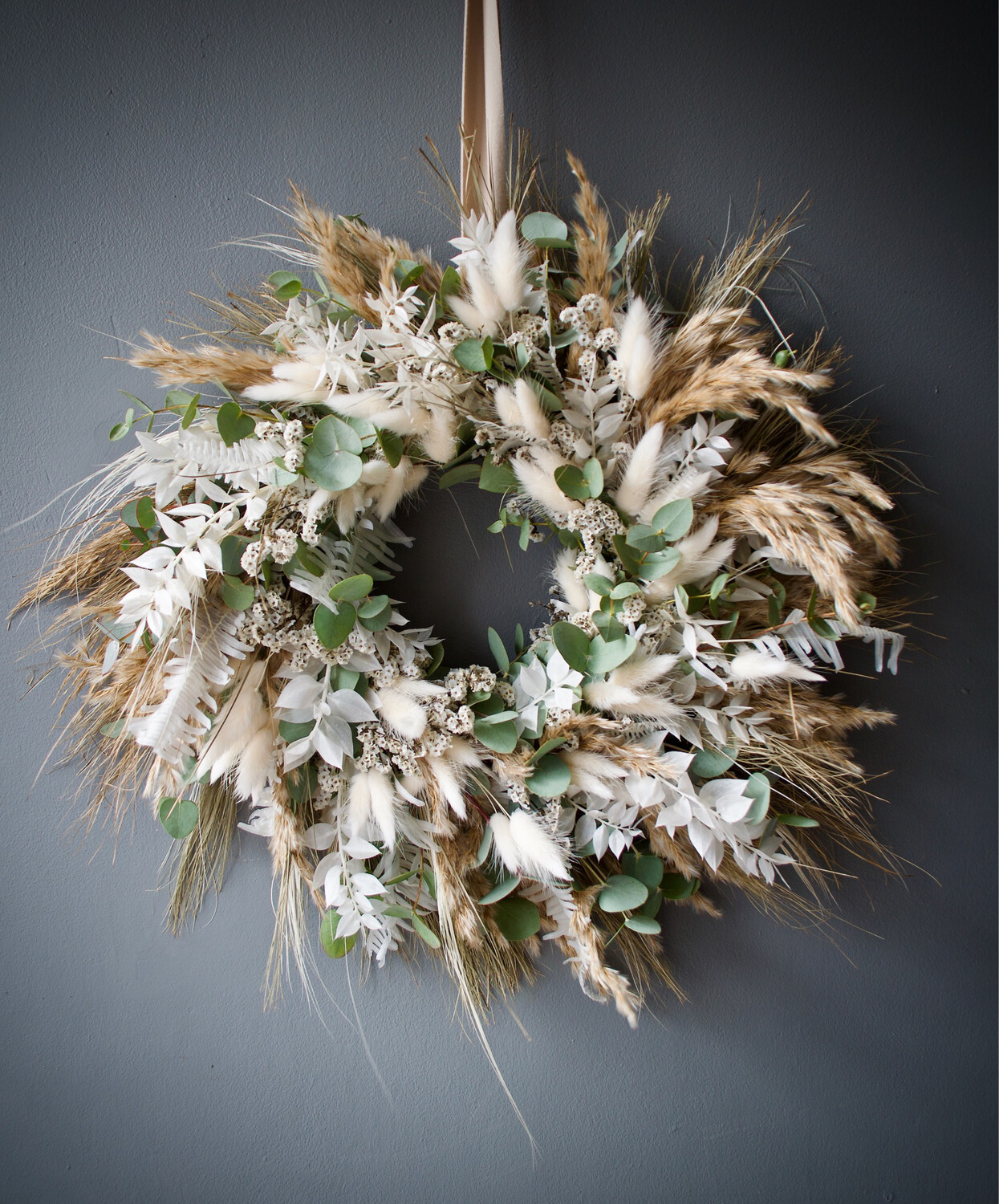 The Eucalyptus Wreath - Handmade