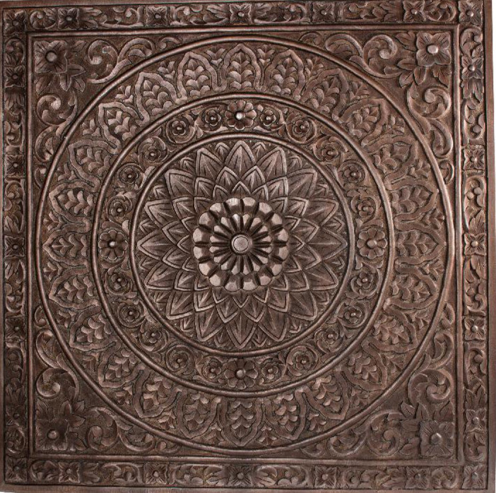 Handcarved Large Wooden Wall Art