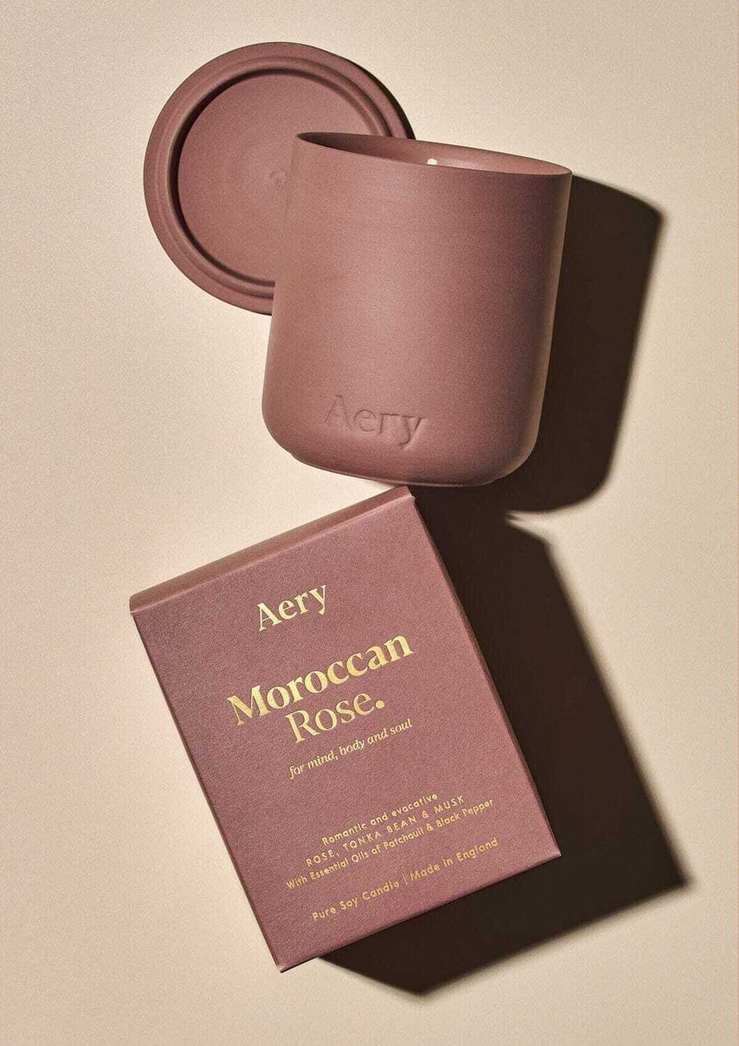 Aery Candle - Moroccan Rose