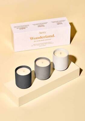 Wonderland Set of Three Votive Candles Wonderland Set of Three Votive Candles