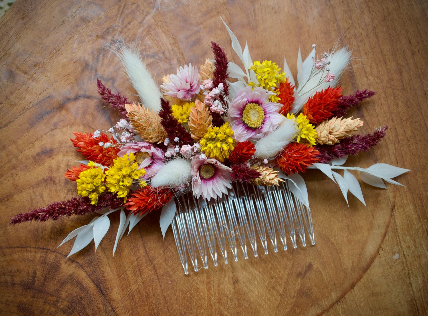 Dried Flower Comb