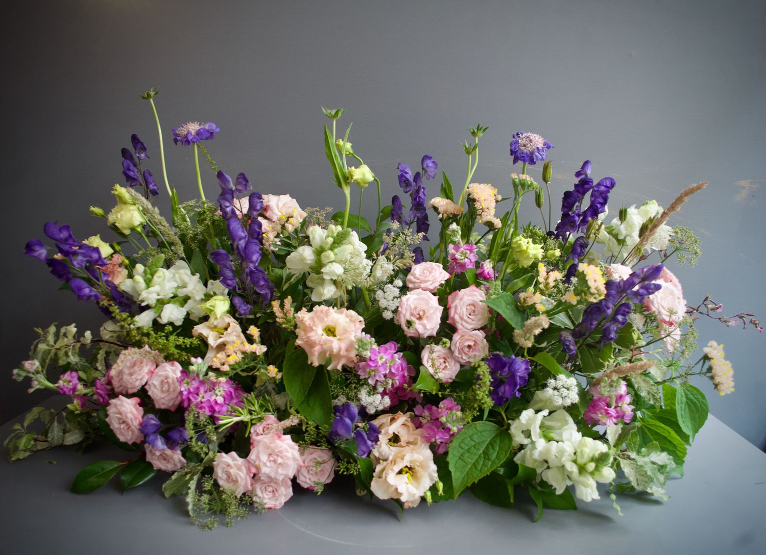 Luxury Meadow Casket Spray