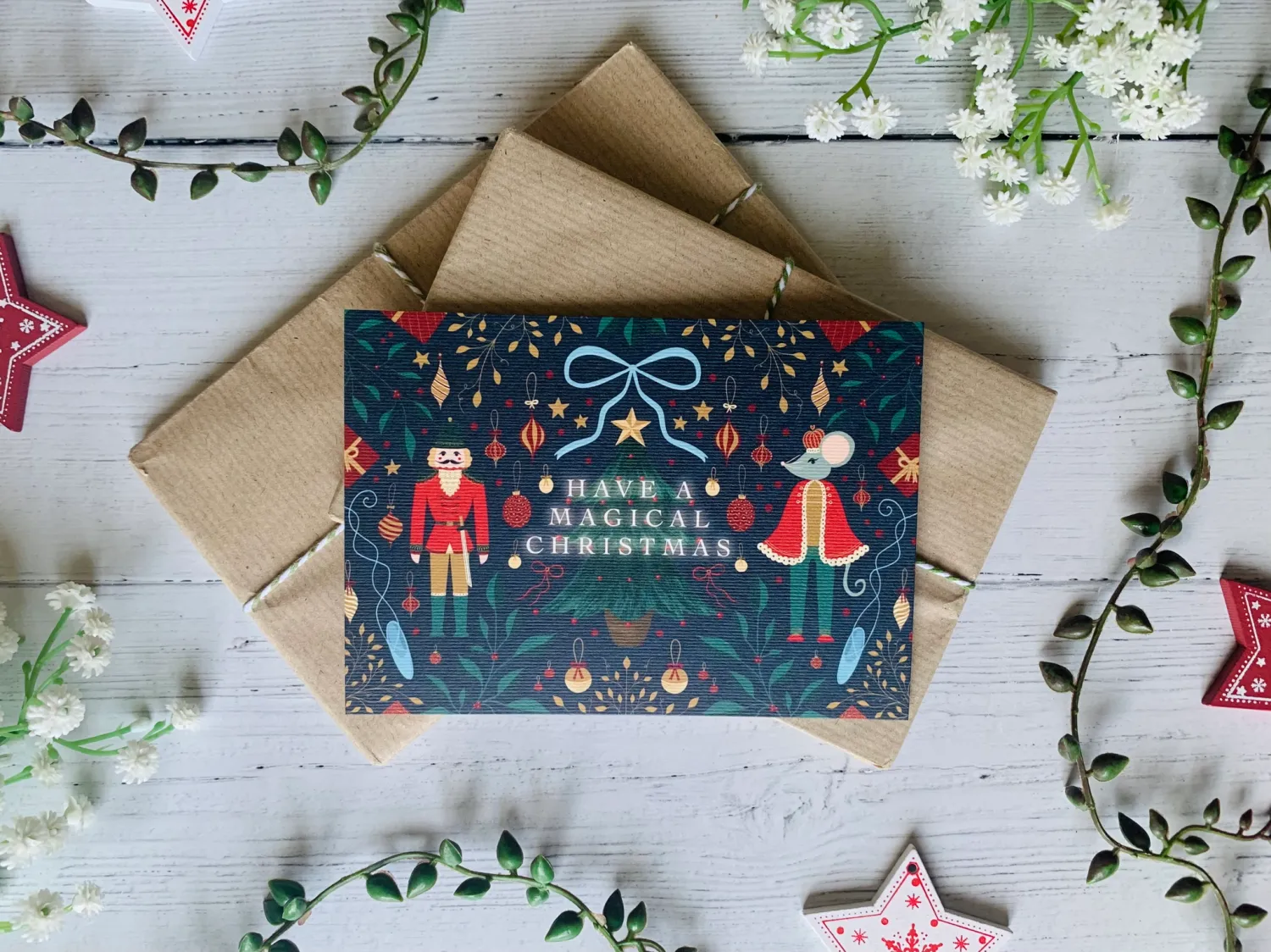 Nutcracker Christmas Card
