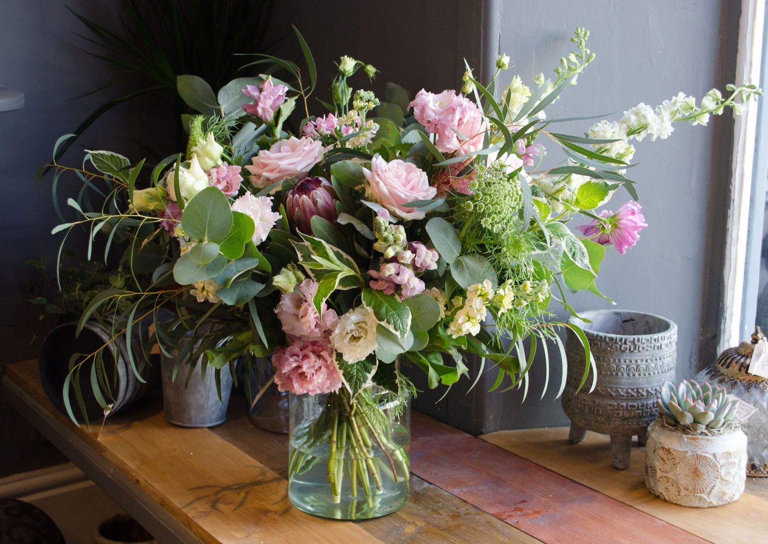 SOLD OUT - Half Day British Flowers Bouquet &amp; Vase Class - Sat 5th July
