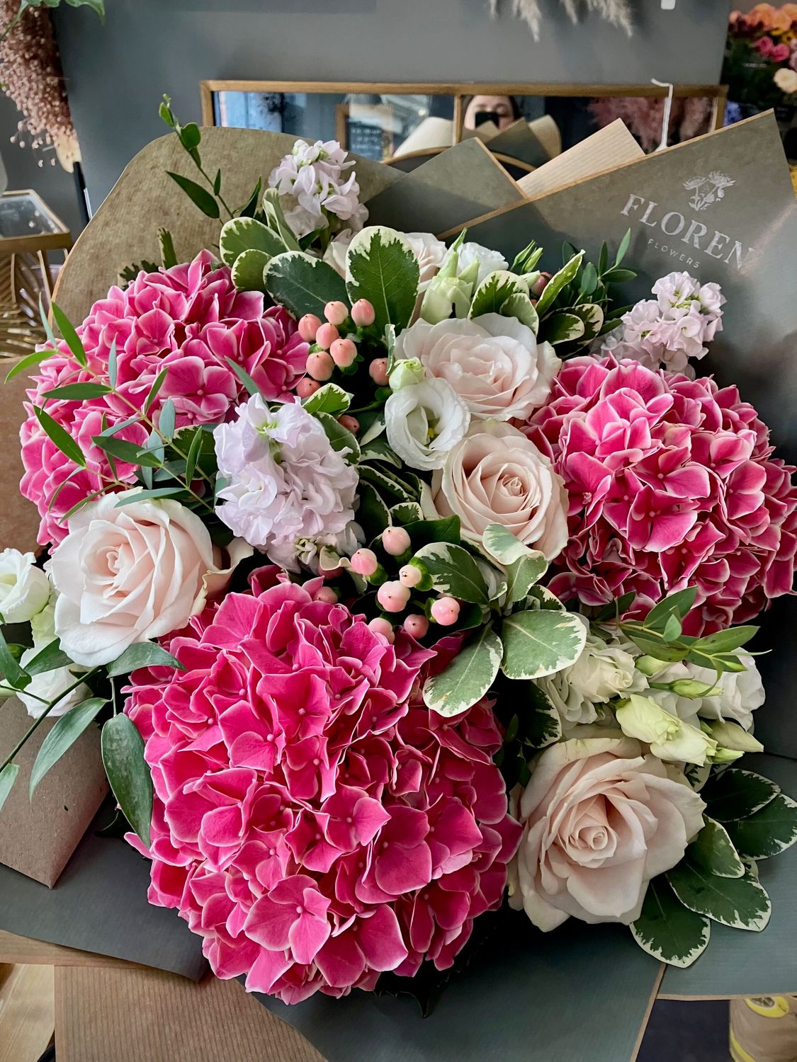 The Hydrangea Bouquet