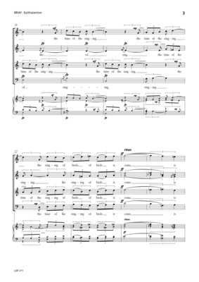 BRAY Epithalamion / SATB