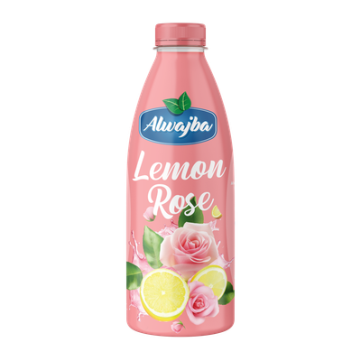 شراب الليمون بماء الورد 1 لتر - lemon rose drink 1L