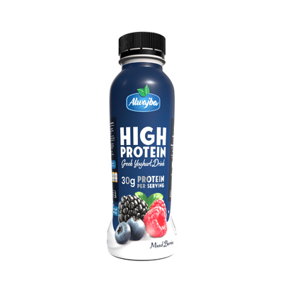 روب يوناني عالي البروتين توت مشكل 330مل-High Protein Greek Yogurt mixed berries 330ml