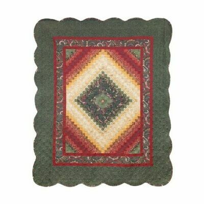 Spice Trip Postage Stamp Throw