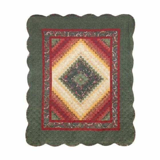 Spice Postage Stamp Throw