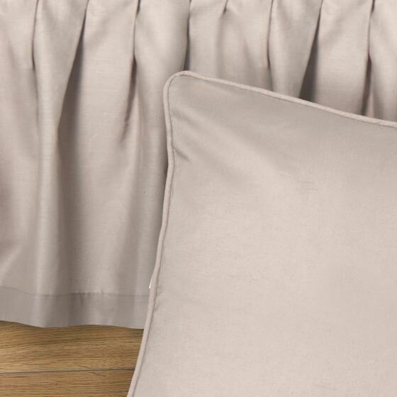 Smoky Taupe Queen Bedskirt