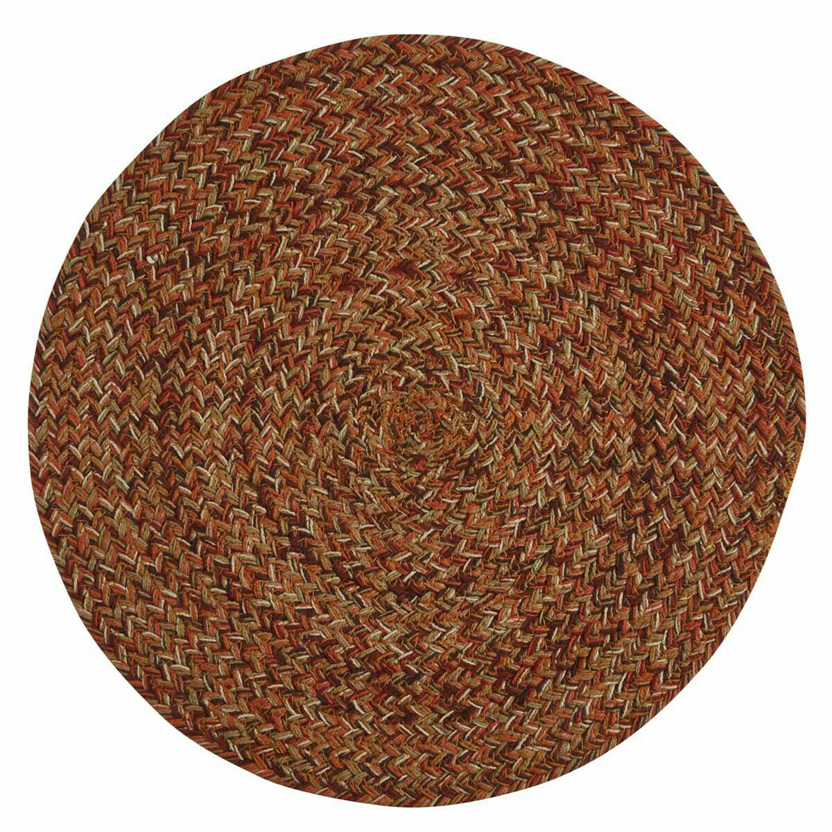 Allspice Braided Round Placemat