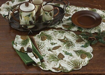 Walk in the Woods Round Placemat