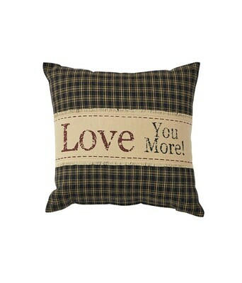 Love You More Printed 10" Pillow