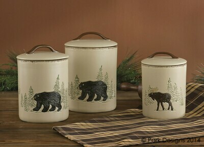 Rustic Retreat Canister & Bowls