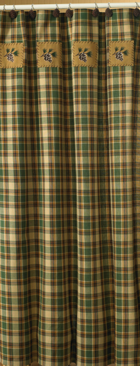 Scotch Pine Shower Curtain