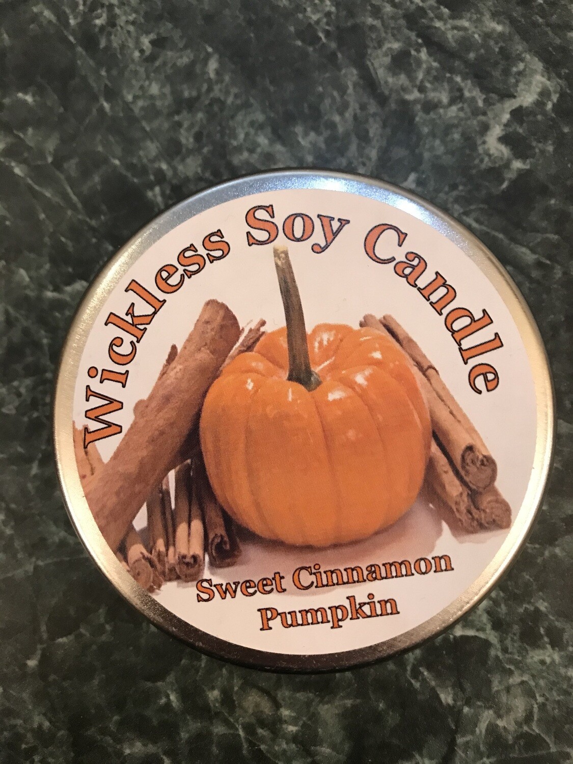 Sweet Cinnamon Pumpkin Wickless Soy Candle