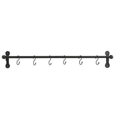 Metal Bar with S Hooks