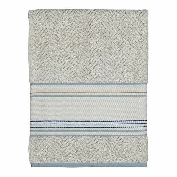 Ticking Stripe Bath Towel