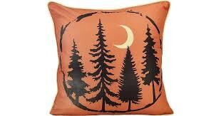 Rust Tree Pillow