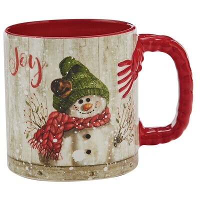 Farmhouse Snowman