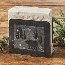 Wild Woods Bear Napkin Holder