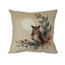Whitley Owl pillow