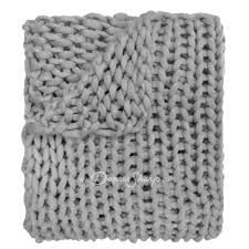 Smoky Gray throw