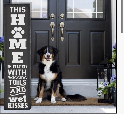 Dog Lover Porch Sign