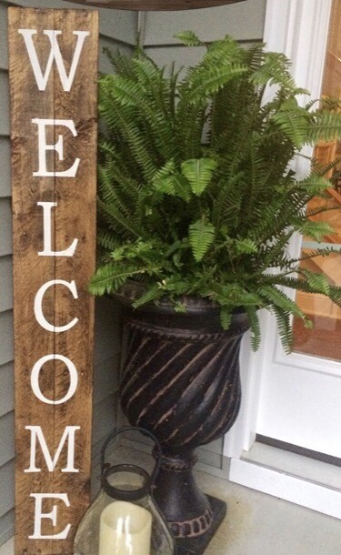 Welcome Porch Sign