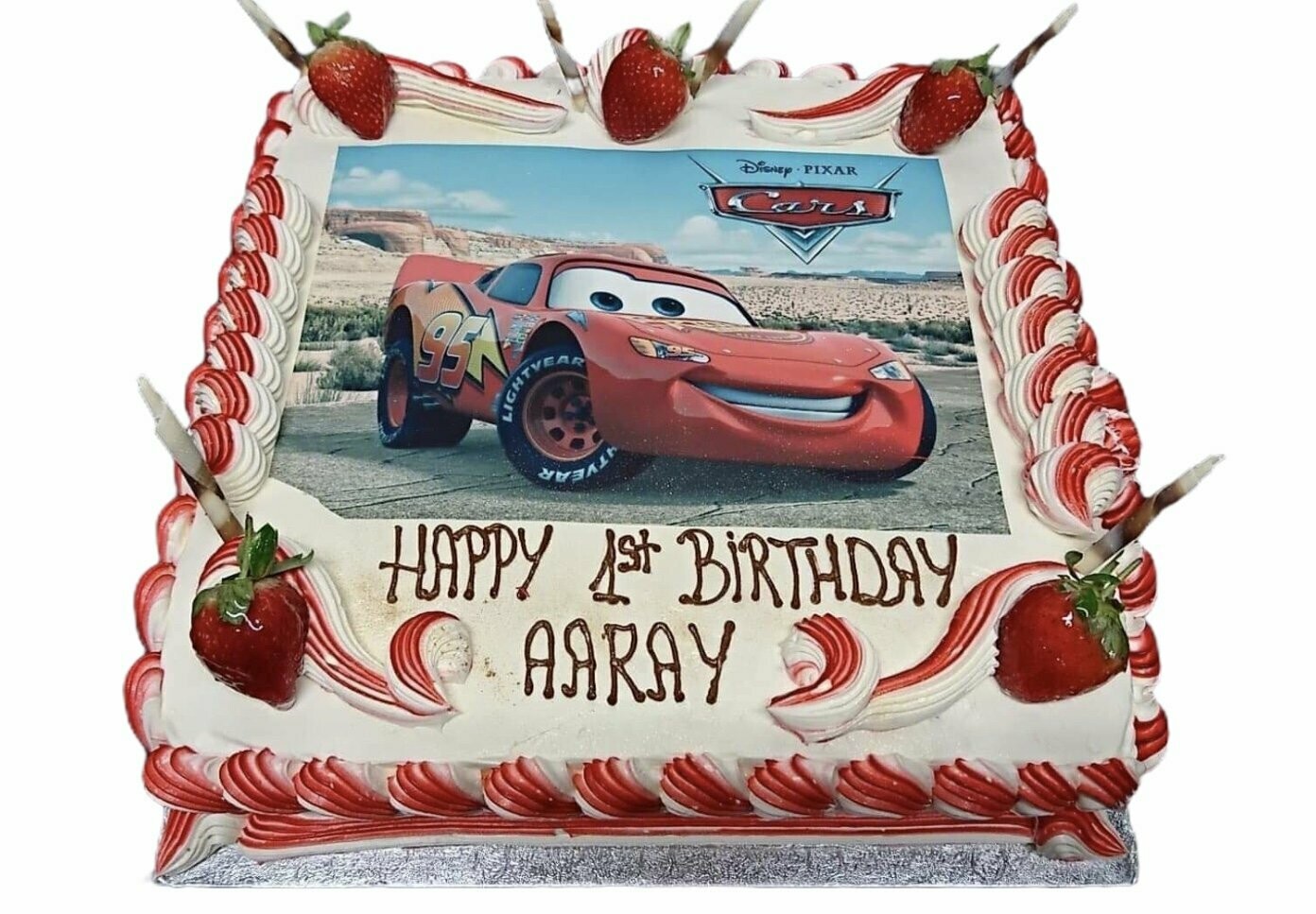 Disney Cars Cake 🚗 #cars #disney #disneycars #carsmovie #lightningmcq... |  TikTok