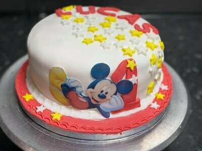 Royal Icing Mickey Mouse Cake