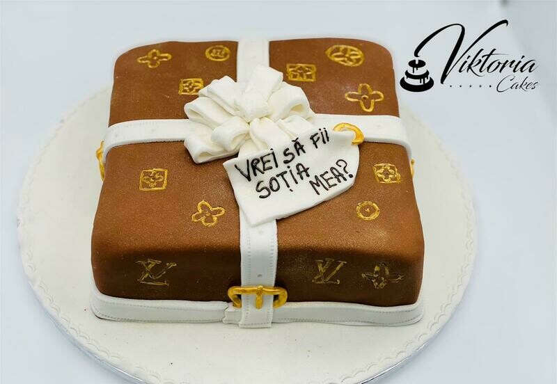 Louis Vuitton Cake  Royal Icing Cake