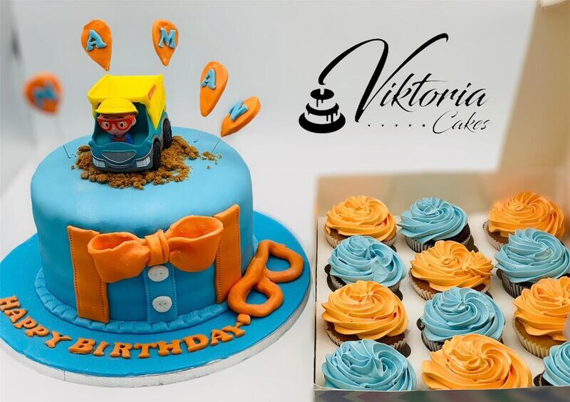 Cake  Blippi Cake  Icing Cake Fondant Cake Reading