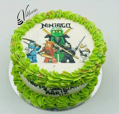 NinjaGo Eggless Cake Kids cake