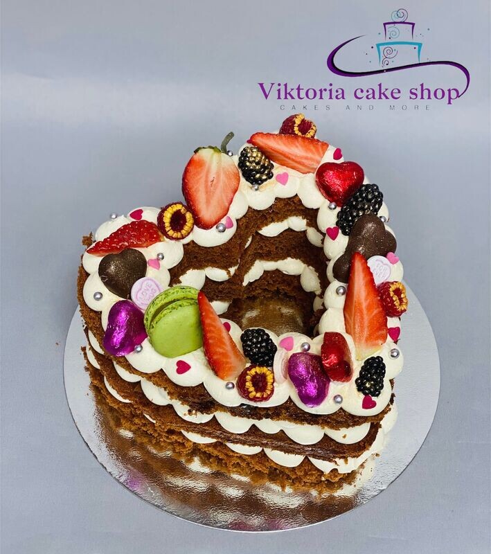 Heart  Shape  Valentine's 12 RED VELVET