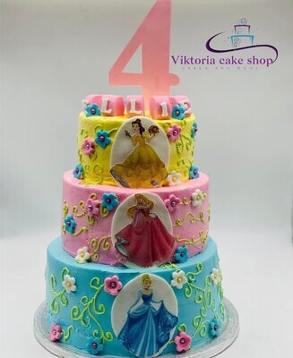 Pincess Cake  Cake   Egg free sponge