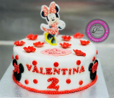 Minimouse Cake Royal Icing