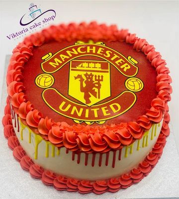 Manchester United  cake Red