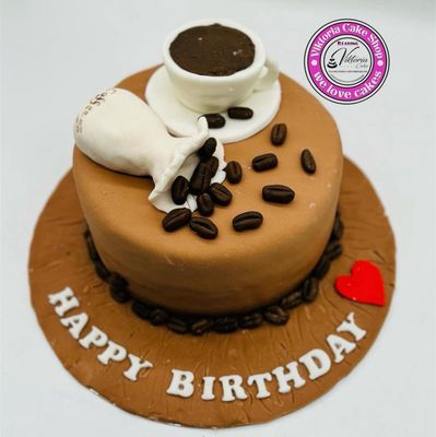 Coffee lovers Cake Royal Icing