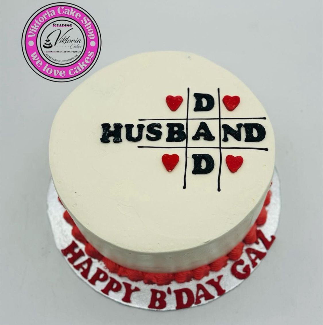 DAD & HUSBAND Cake Fresh Cream
