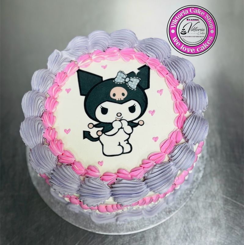 Kuromi Fresh Cream Cake