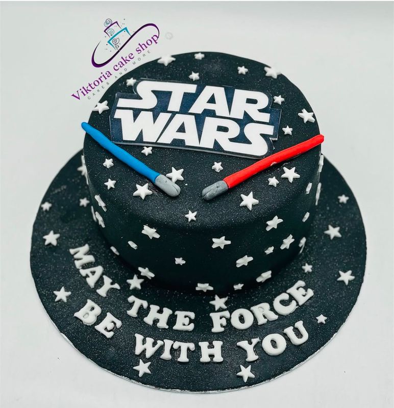 Star Wars Royal Icing Cake