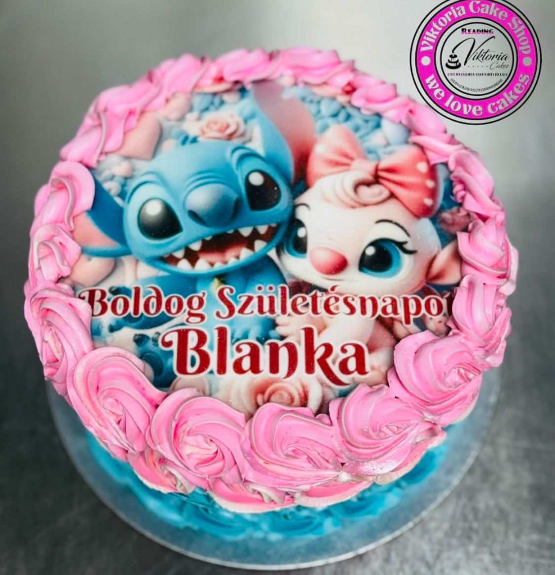 Stitch Cake Fresh Cream