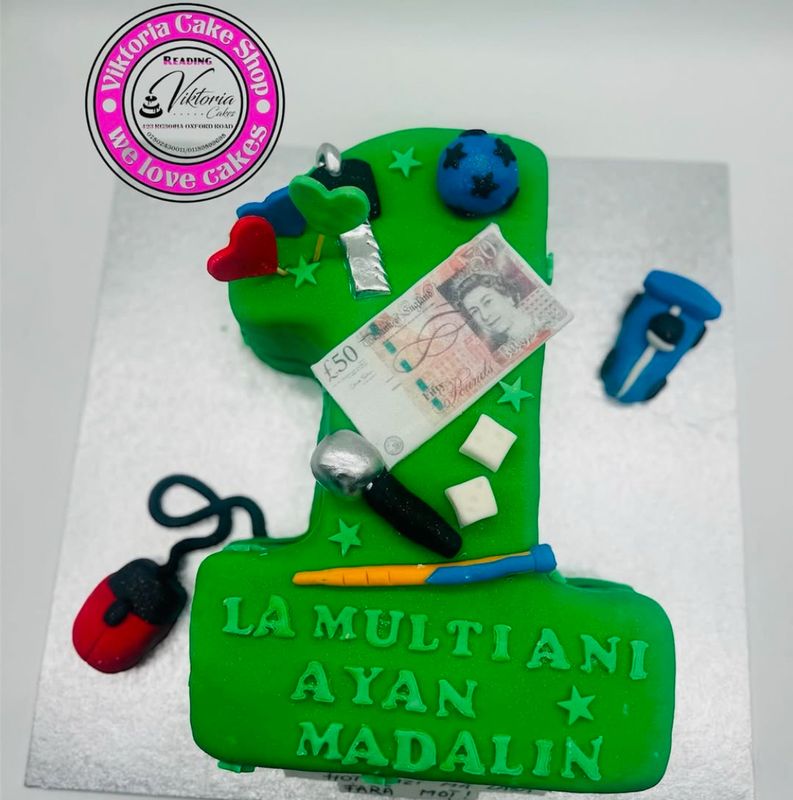 NUMER 1-9  0 1 2 3 4 5 6 7 8 9 Shape Cake ICING
