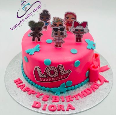 Royal Icing Cake LOLsurprise Dolly