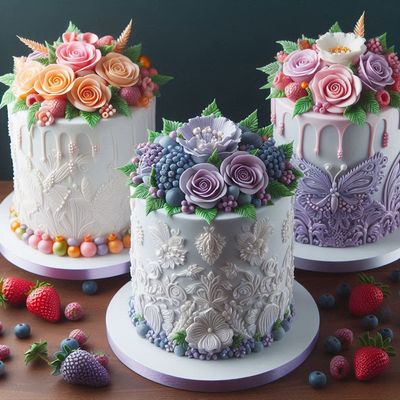Royal Icing Cakes Fondant